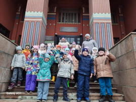 Экскурсия в Красноярский краевой краеведческий музей "Каменный век" Экскурсия в Красноярский краевой краеведческий музей "Каменный век".